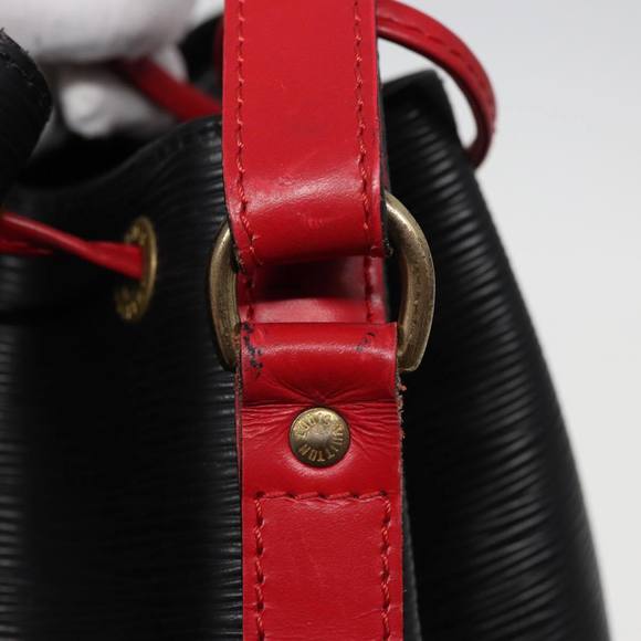 LOUIS VUITTON Epi Noe Shoulder Bag By color Black Red M44017 LV Auth 79238 - Picture 10 of 16